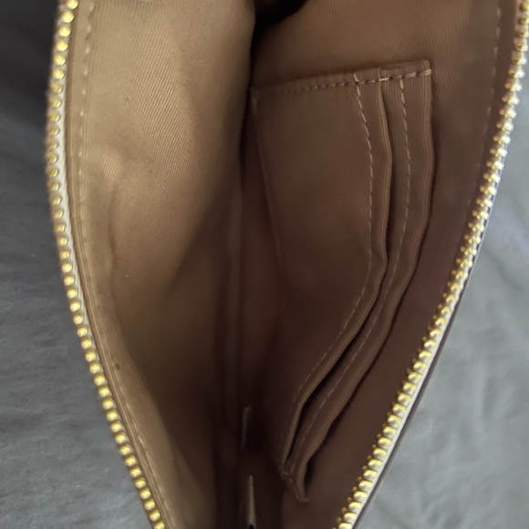 Coach Cream and Red Strawberry Wristlet - Picture 3 of 3